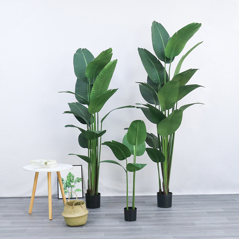 Bird Paradise Strelitzia - Plastica artificiale in vaso ​ Pianta