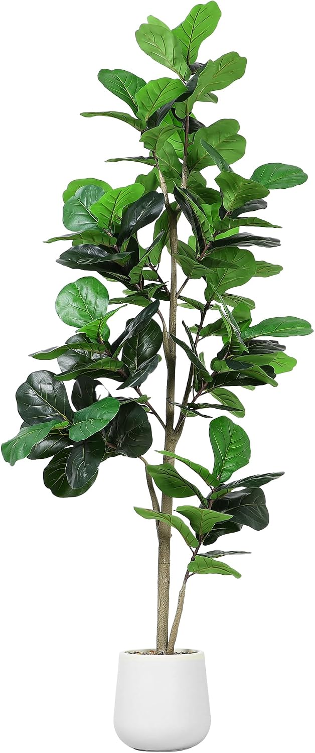 Ficus Lyrata Tree - Albero Artificiale Ficus Lyrata da 2,1