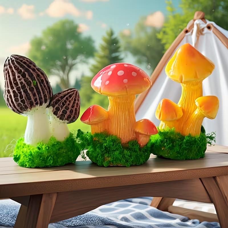 Set di 3 Pezzi di Funghi Artif - Echeveria Succulent recensione e prezzo