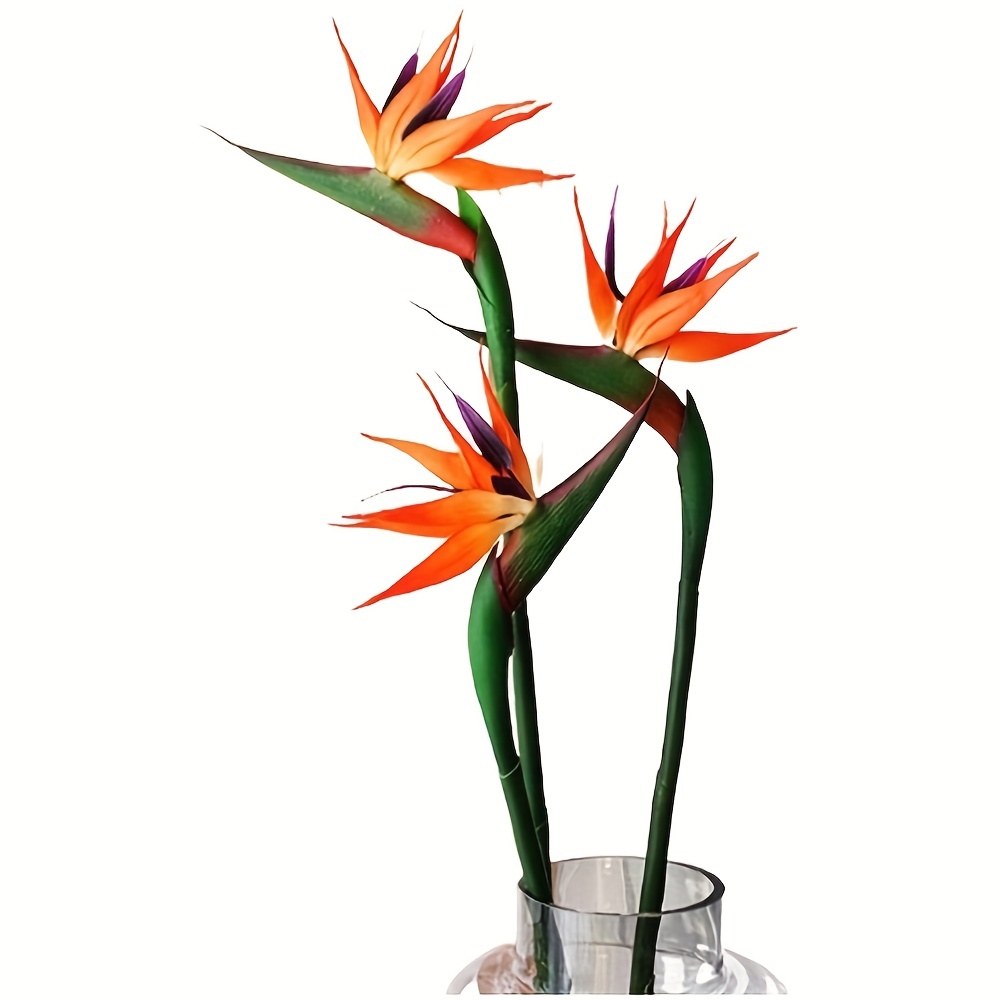 3 pezzi di fiori artificiali d - Bird Paradise Strelitzia recensione e prezzo